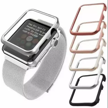 Bumper argintiu pentru Apple Watch 44 mm A8939 CU1